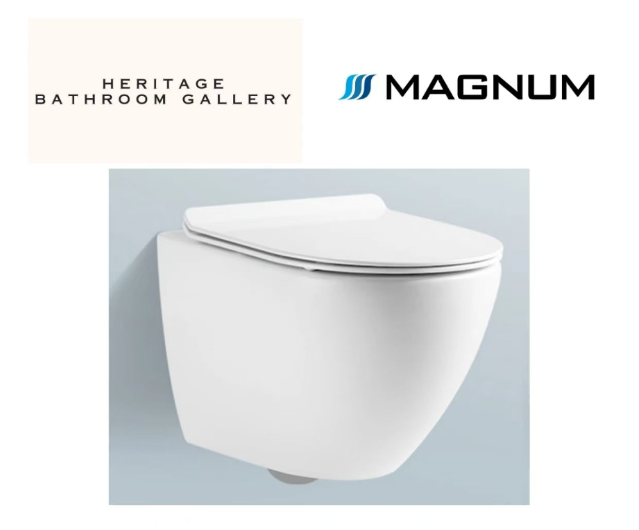 Magnum M905 Wall Hung Toilet Bowl