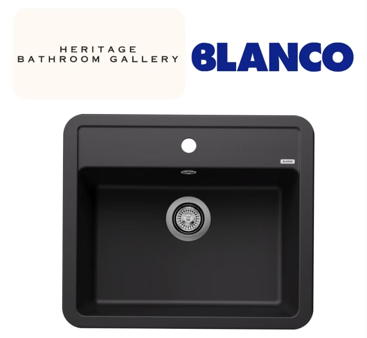Blanco Legra 6 (Black) Top Mount Kitchen Sink