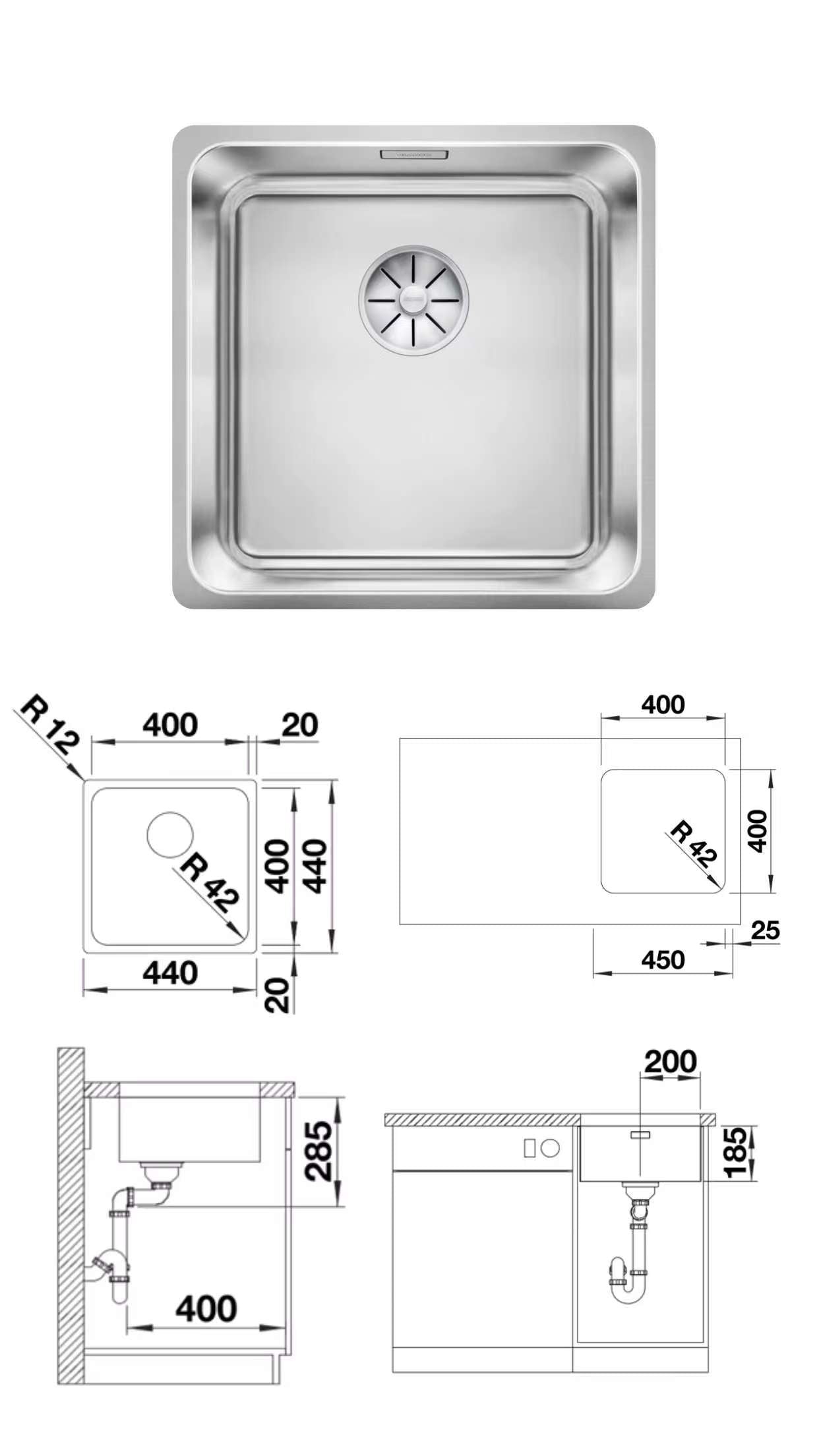 Blanco Solis SUS304 Undermount Sinks