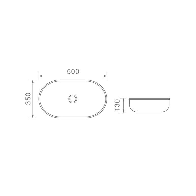 DUSCHE 1001129 BASIN (50CM)