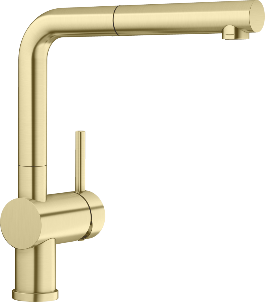 Blanco Linus-S Satin Gold Pull Out Sink Mixer