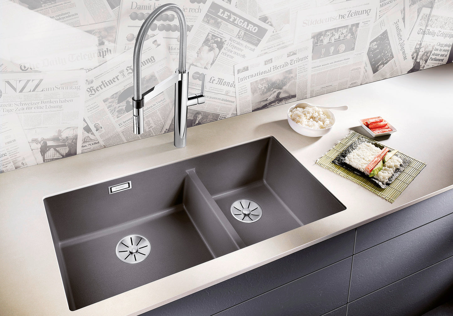 Blanco Subline 480/320-U Undermount Kitchen Sink