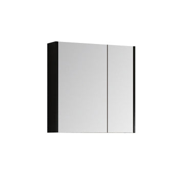 Dusche 2006195MB 60cm Mirror Cabinet (Matt Black)