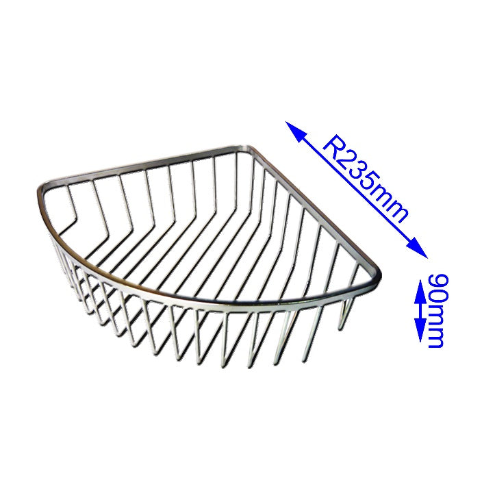 Fidelis FV-9917P Corner Shampoo Basket