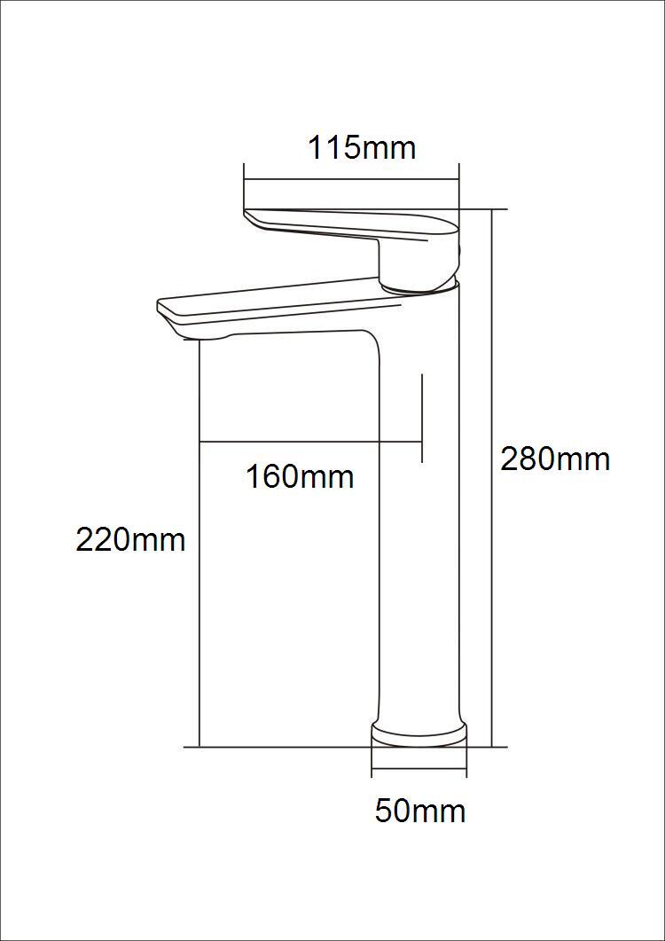 AALTO 1352 TALL MIXER TAP