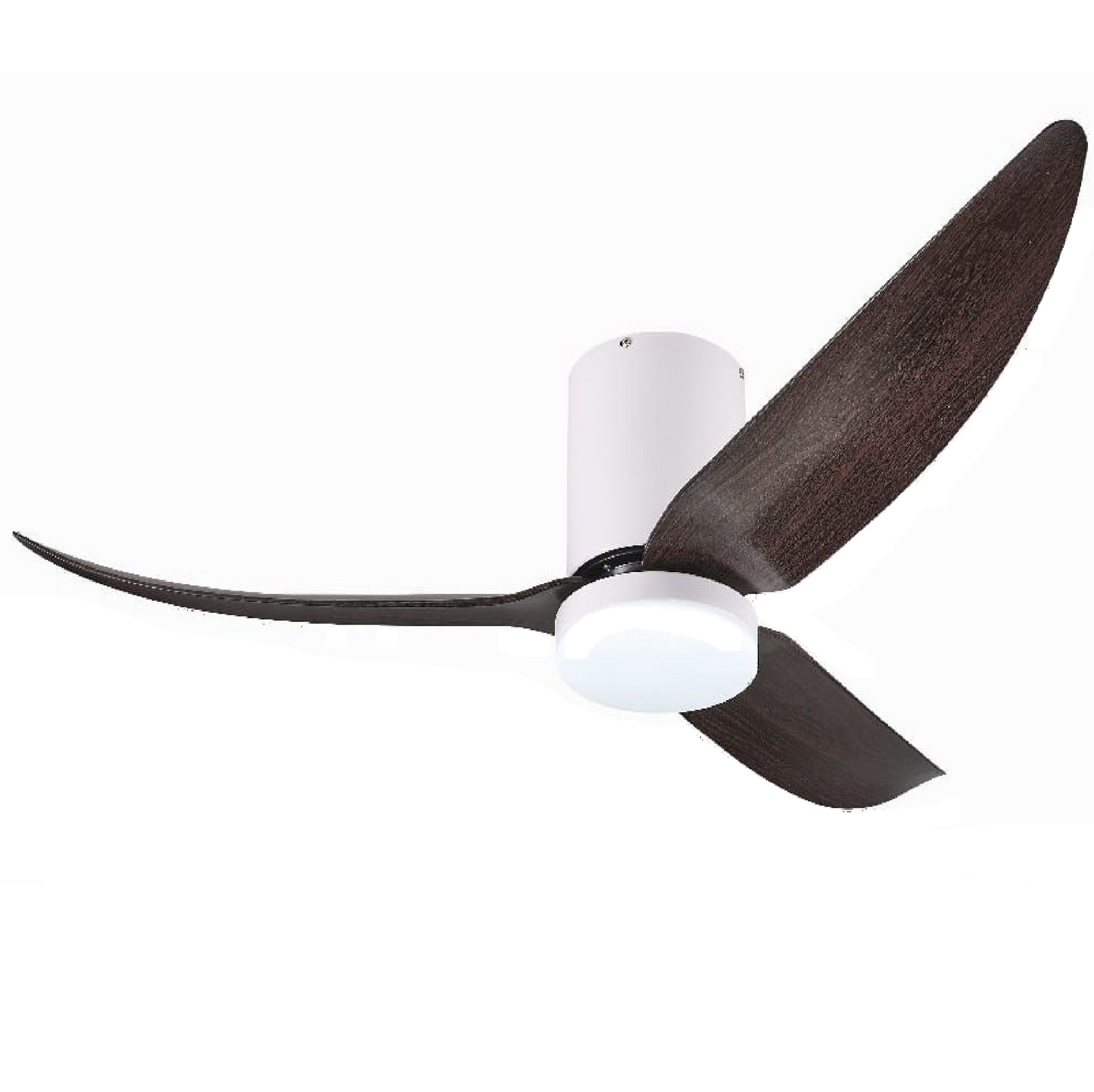 Bestar Hali 50″/ 40" Ceiling Fan (WHITE DARK WOOD)