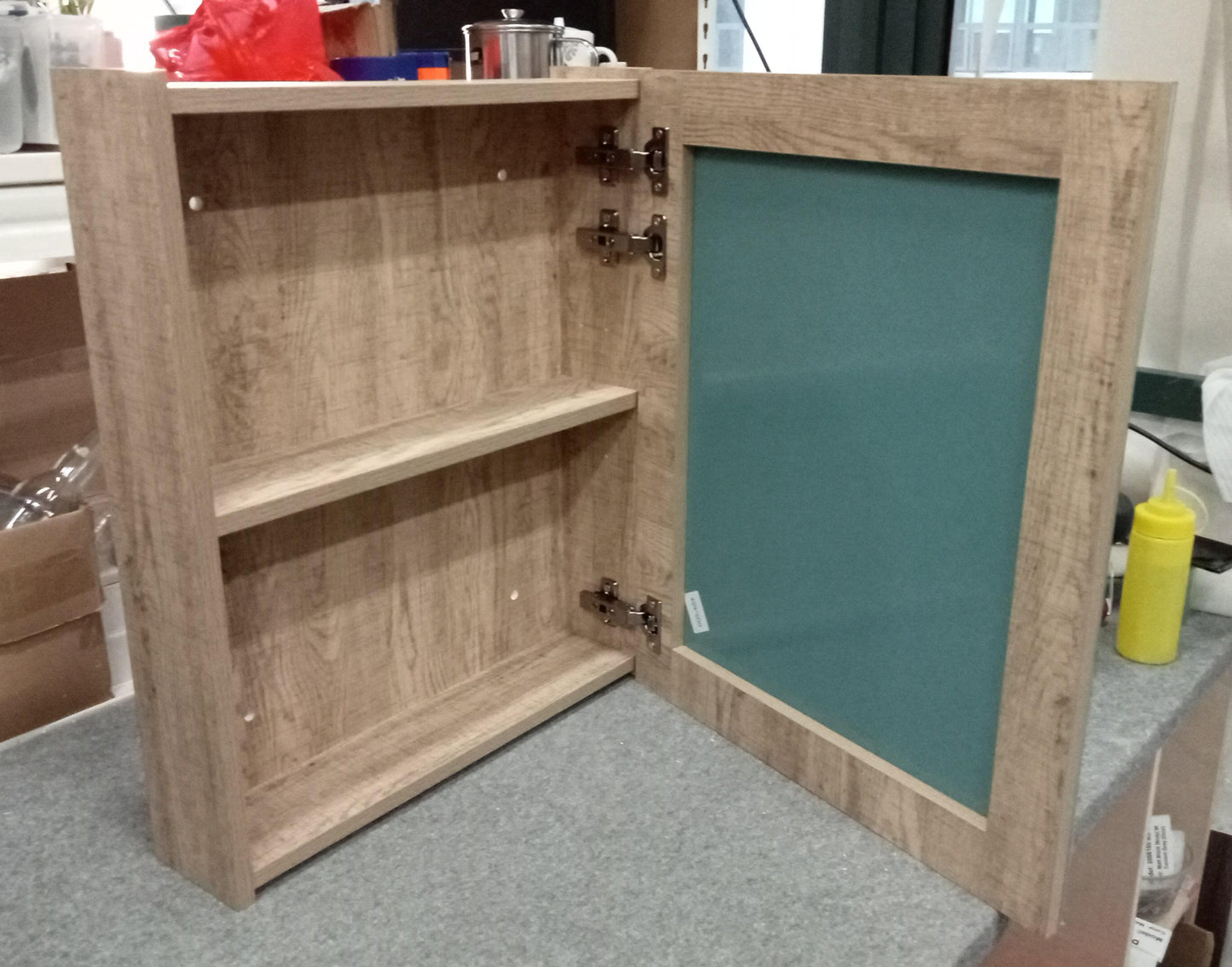 Dusche 2005193GA 50cm Mirror Cabinet (Grey Ashtree)