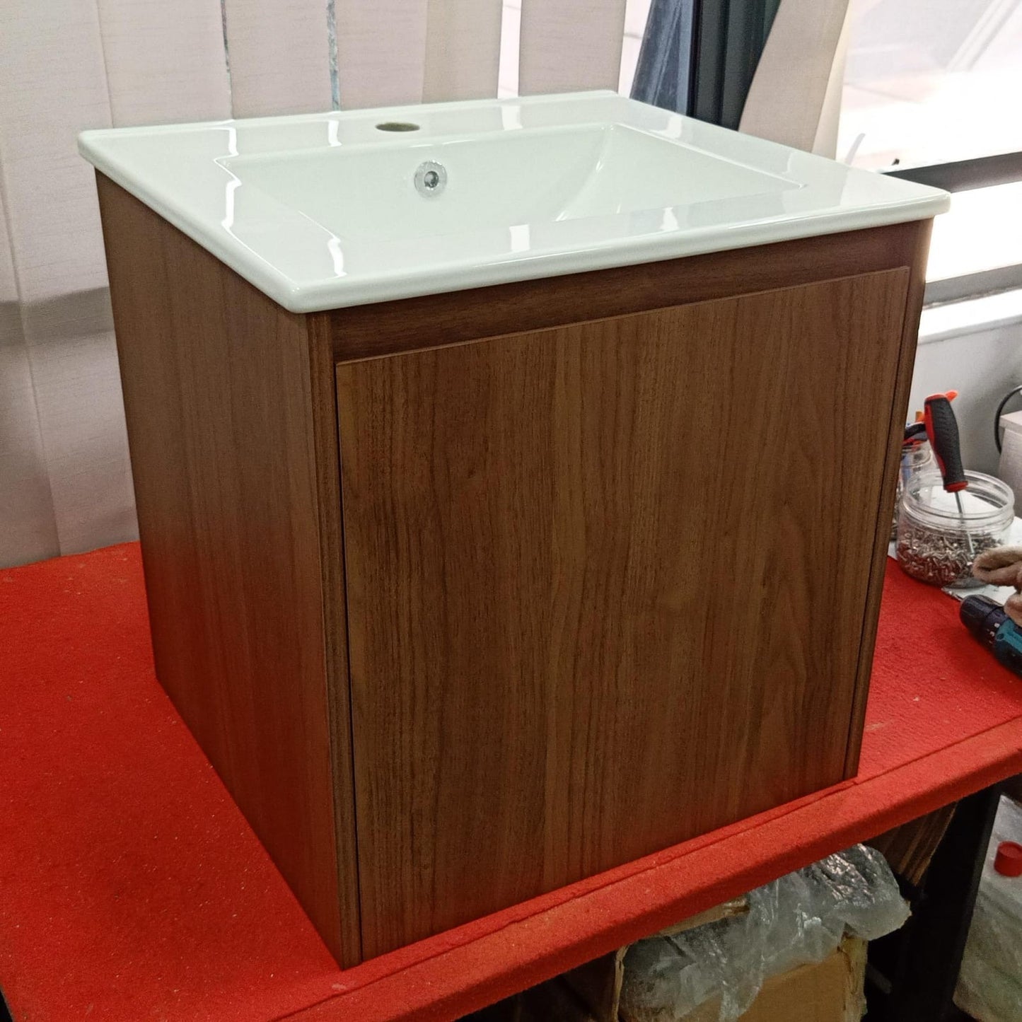 Dusche 2005315BWN (50cm) Basin Cabinet (Brown Walnut)