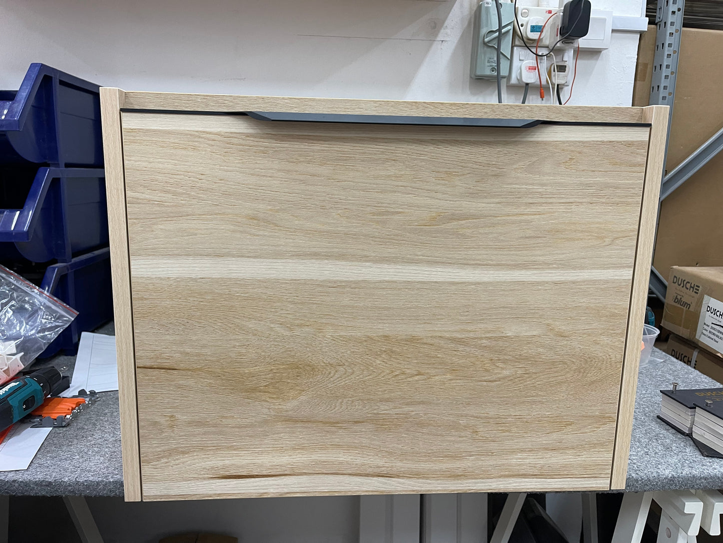 Dusche 2006204LWD 60cm Basin Cabinet- Drawer (Light Wood Gain)