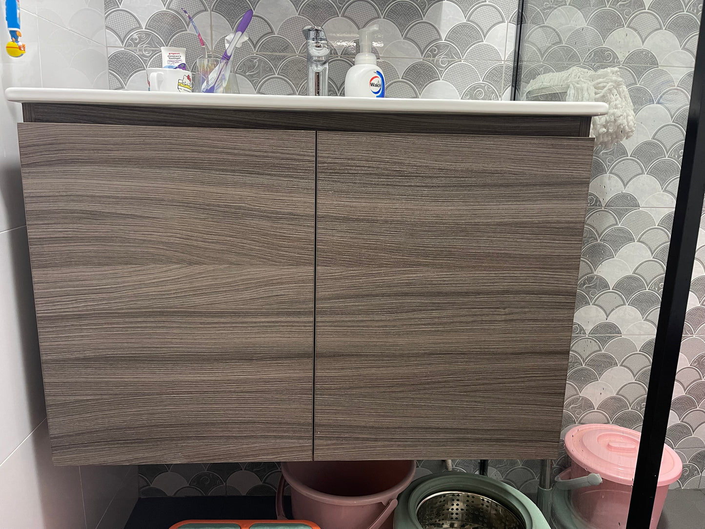 Dusche 2007103GB 75cm Basin Cabinet - (Grey Brownish)