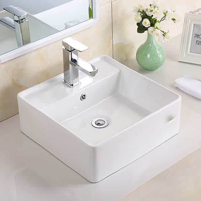 ZAFFIRO PB-2241 WALL MOUNT/ TOP BASIN (41CM)