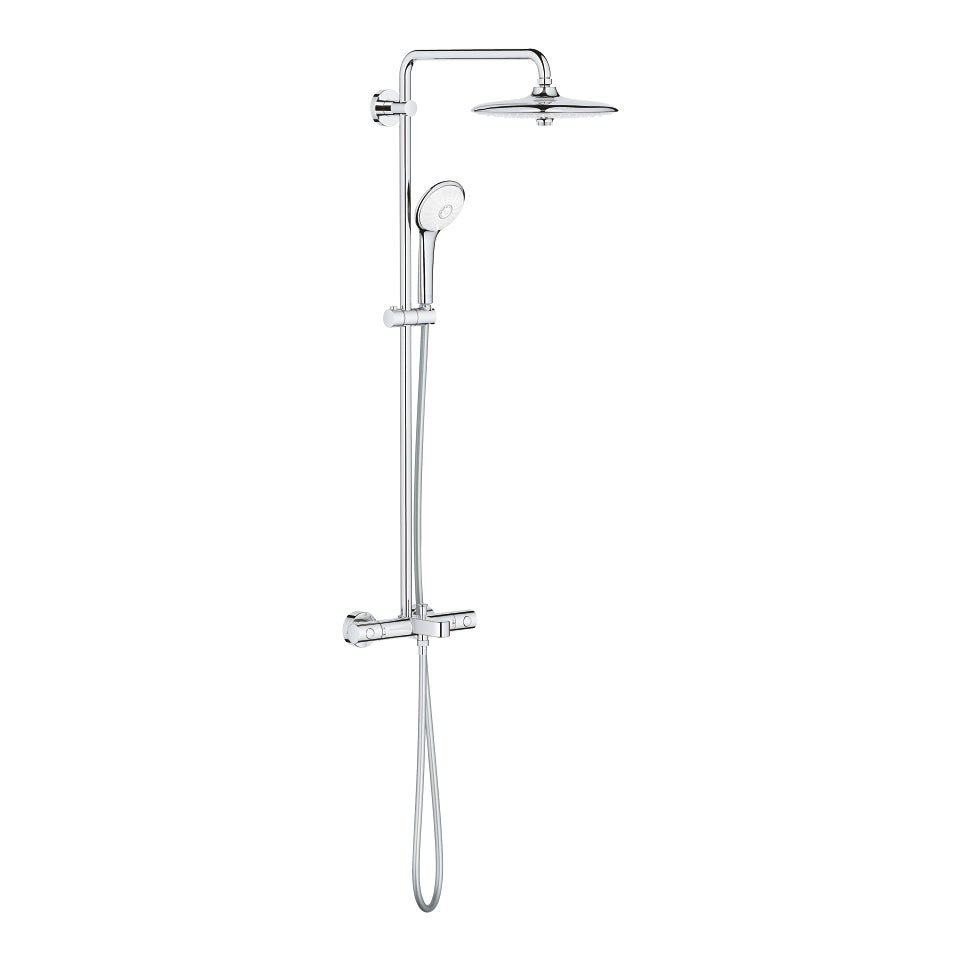 GROHE 26114002 Euphoria System 260 Shower System With Bath Thermostat For Wall Mounting