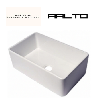 Aalto 3018W fireclay sink