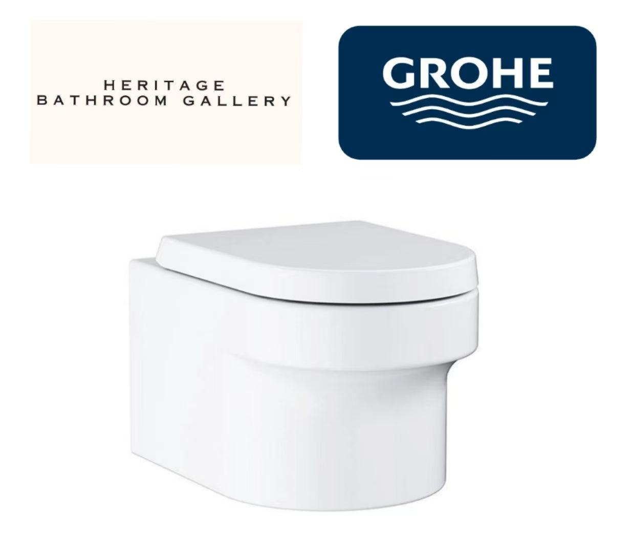 Grohe G- 39296000 Eurocosmo Wall Hung Toilet Bowl