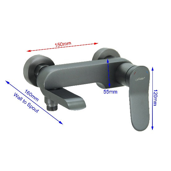 Fidelis FT-7104-HGM Bath Shower Mixer