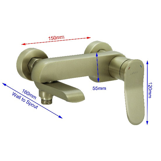 Fidelis FT-7104-HBG Bath Shower Mixer