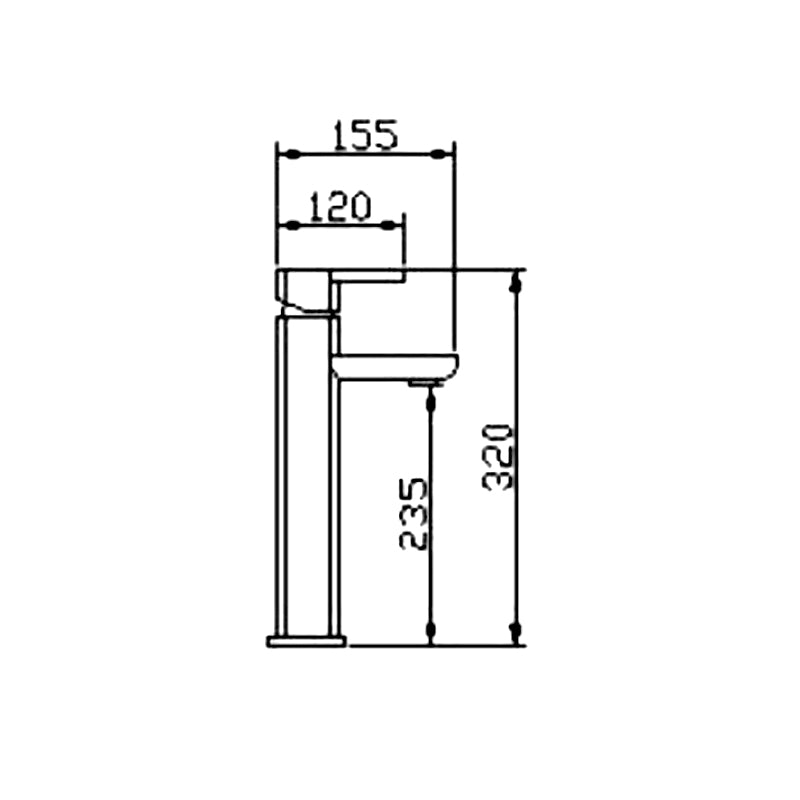 AALTO 4001 TALL MIXER TAP
