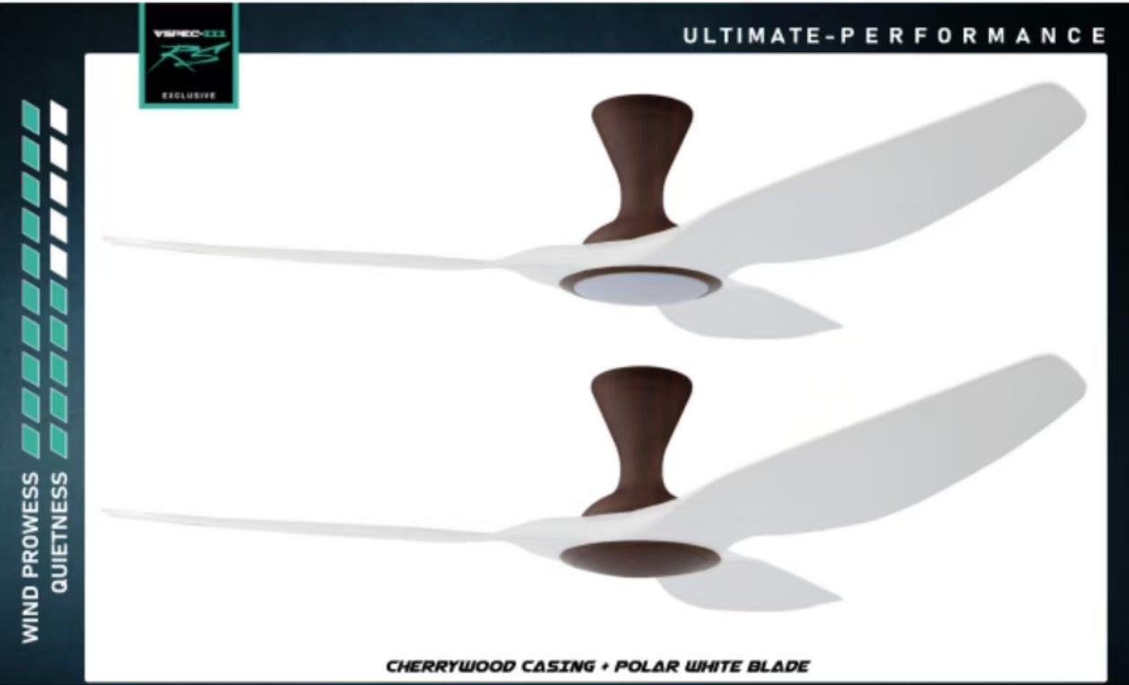 PO Cyclone Vspec III RS 3Blade 46"/52"/60" Ceiling Fan