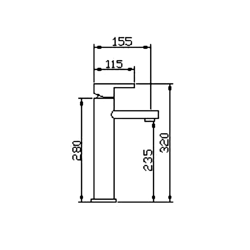 AALTO 5001 TALL MIXER TAP