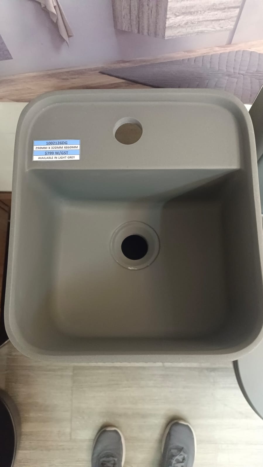 Dusche 1002126DG 29cm Free Standing Basin