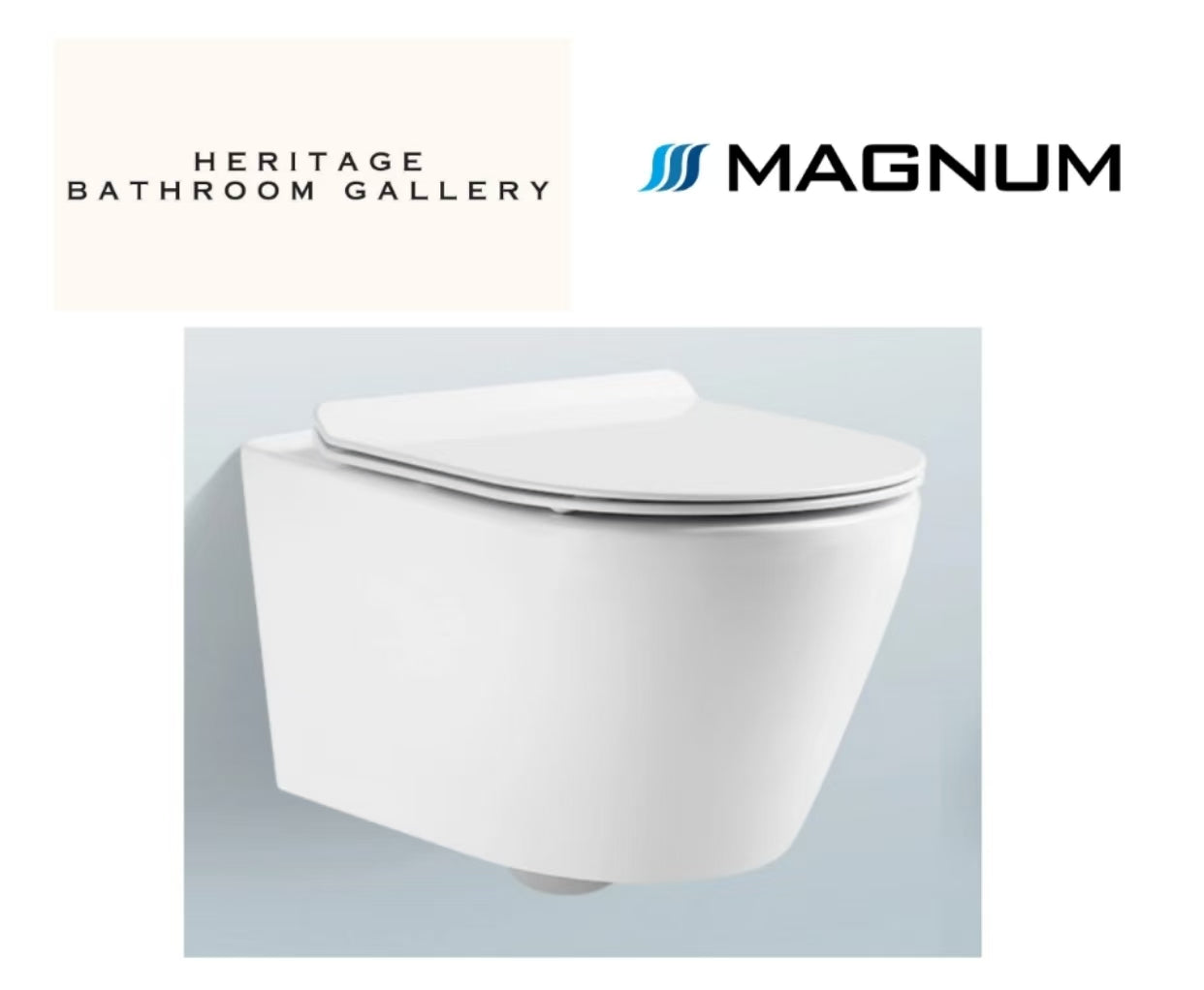 Magnum M907 Wall Hung Toilet Bowl