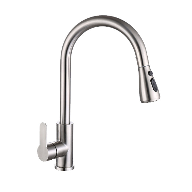 Zaffiro PF-5204SS Mixer Pull Out Kitchen Tap