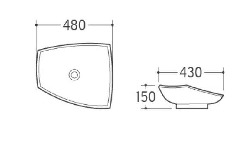 AALTO D1412H302 BASIN