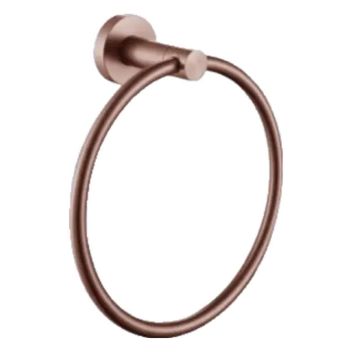 Vera Matte Rose Gold Towel Ring