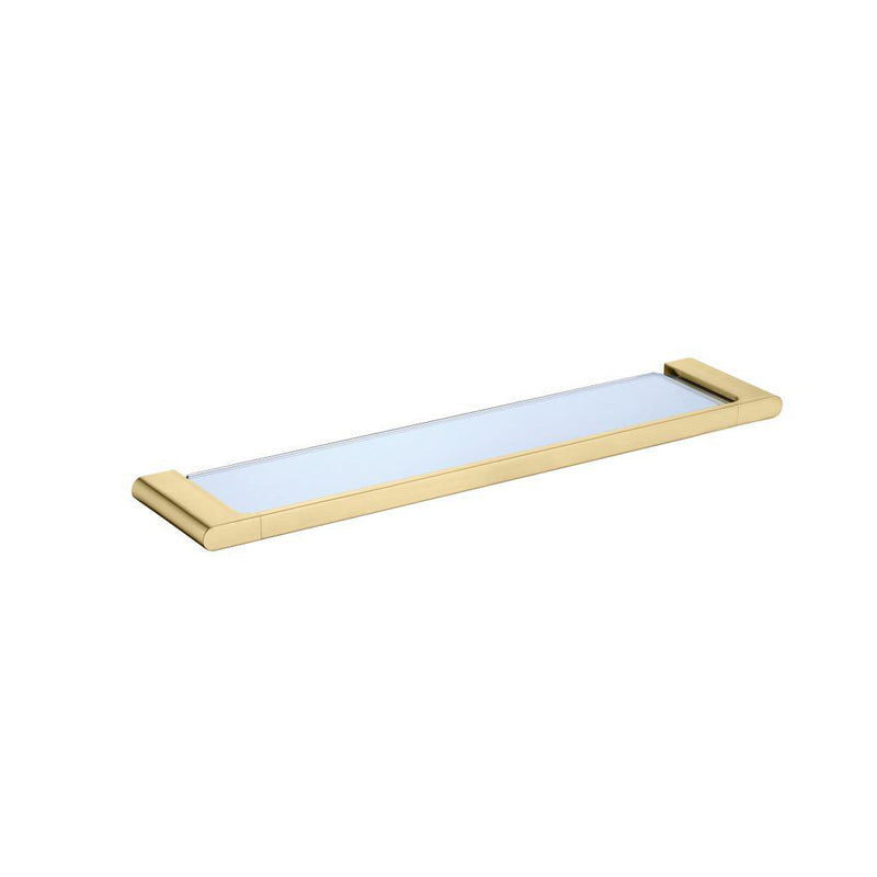 Aalto Matte Gold Glass Shelf (57cm)