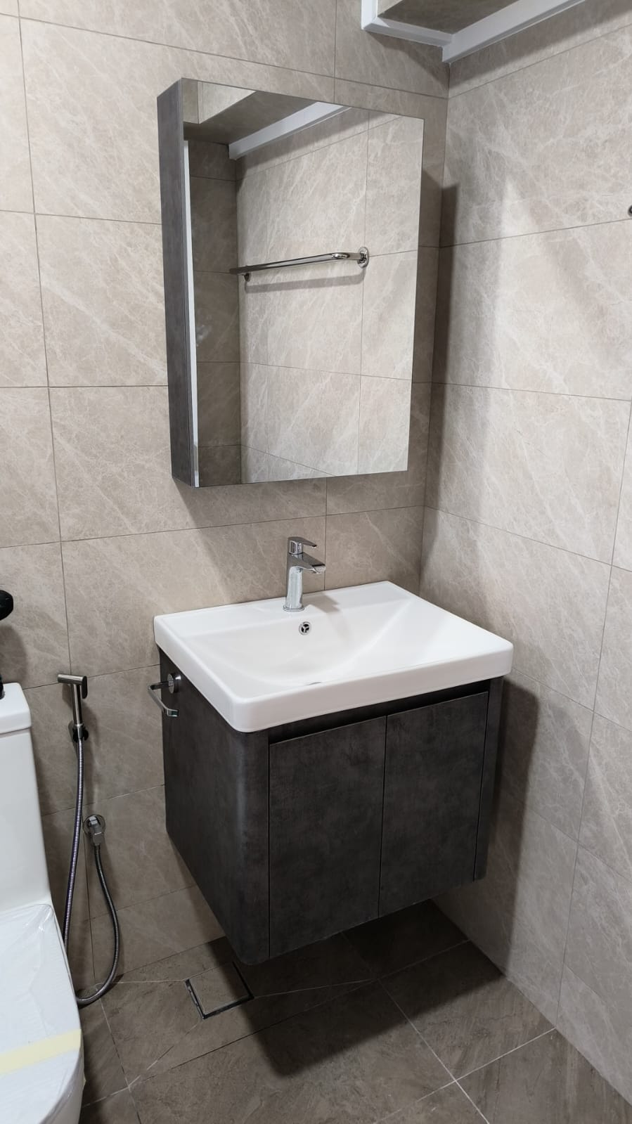 Esfera 60cm Basin Cabinet (Industrial Grey)
