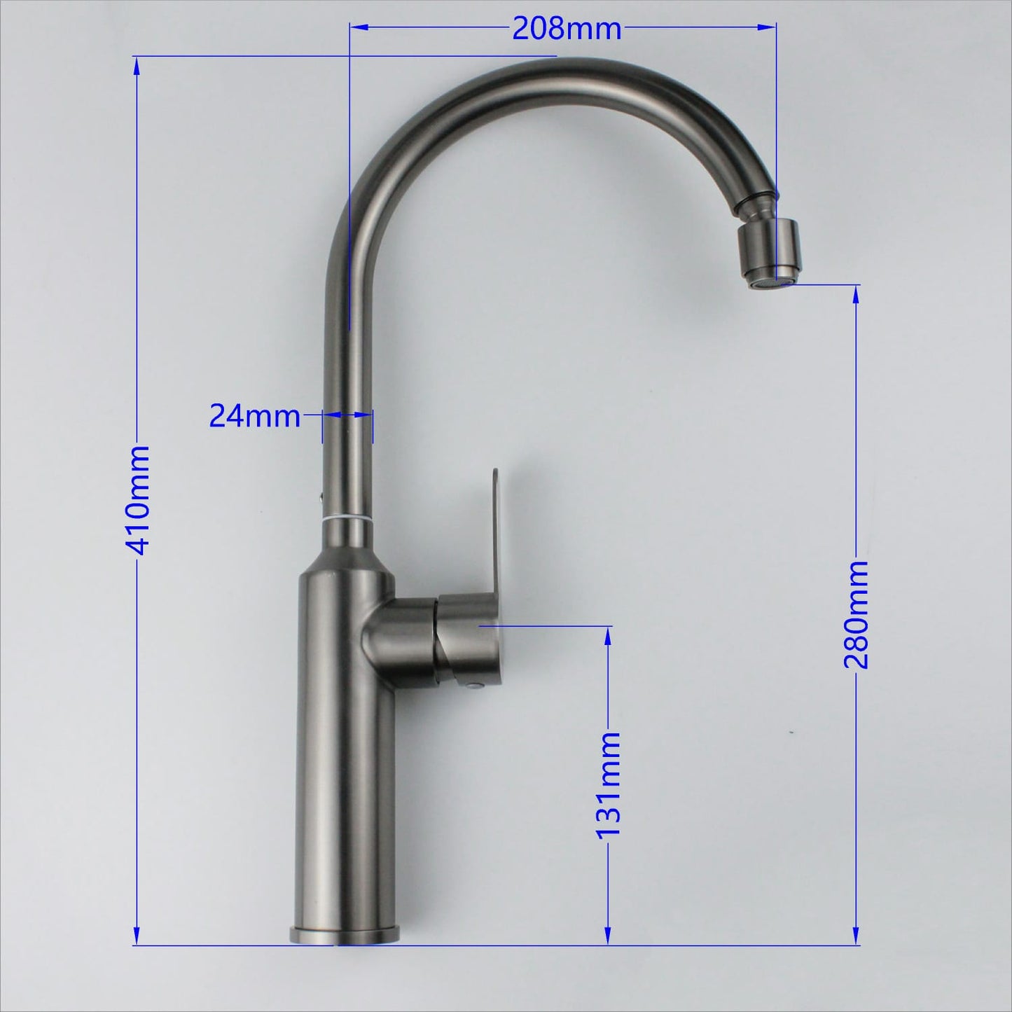 Dycorra DY-T02-09GM Mixer Kitchen Tap