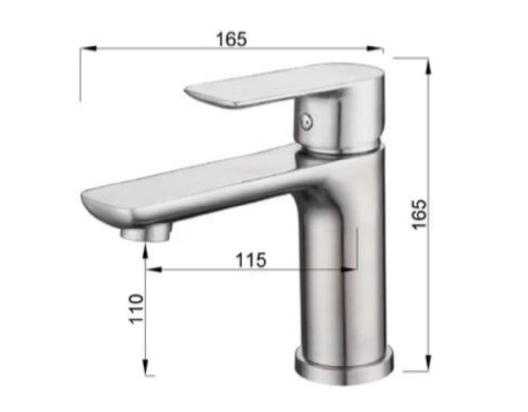 Zaffiro PF-4201SS Mixer Tap