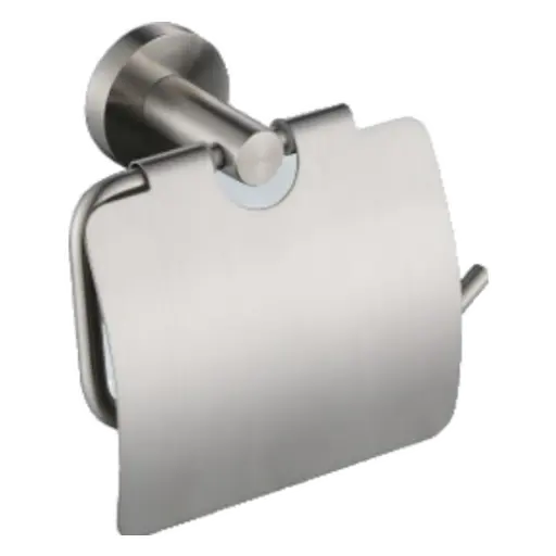 Vera Chrome Paper Holder With Cover