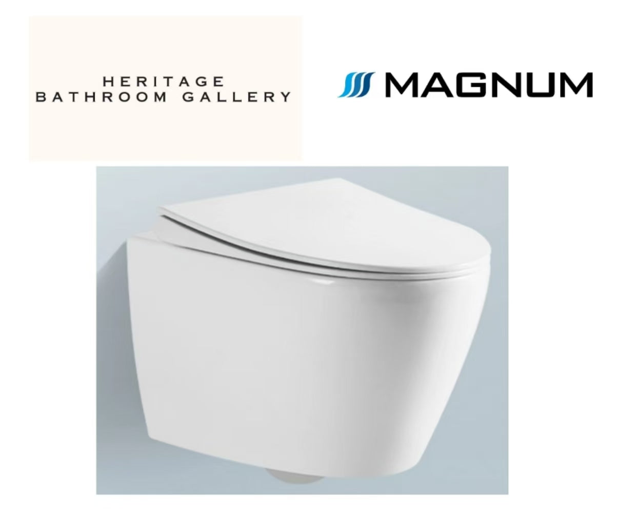 Magnum M908 Wall Hung Toilet Bowl
