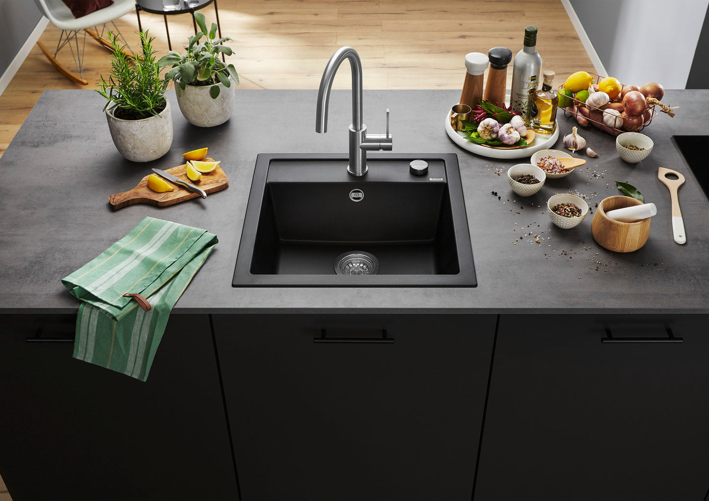 Blanco Dalago 5 (Anthracite) Top Mount Kitchen Sink