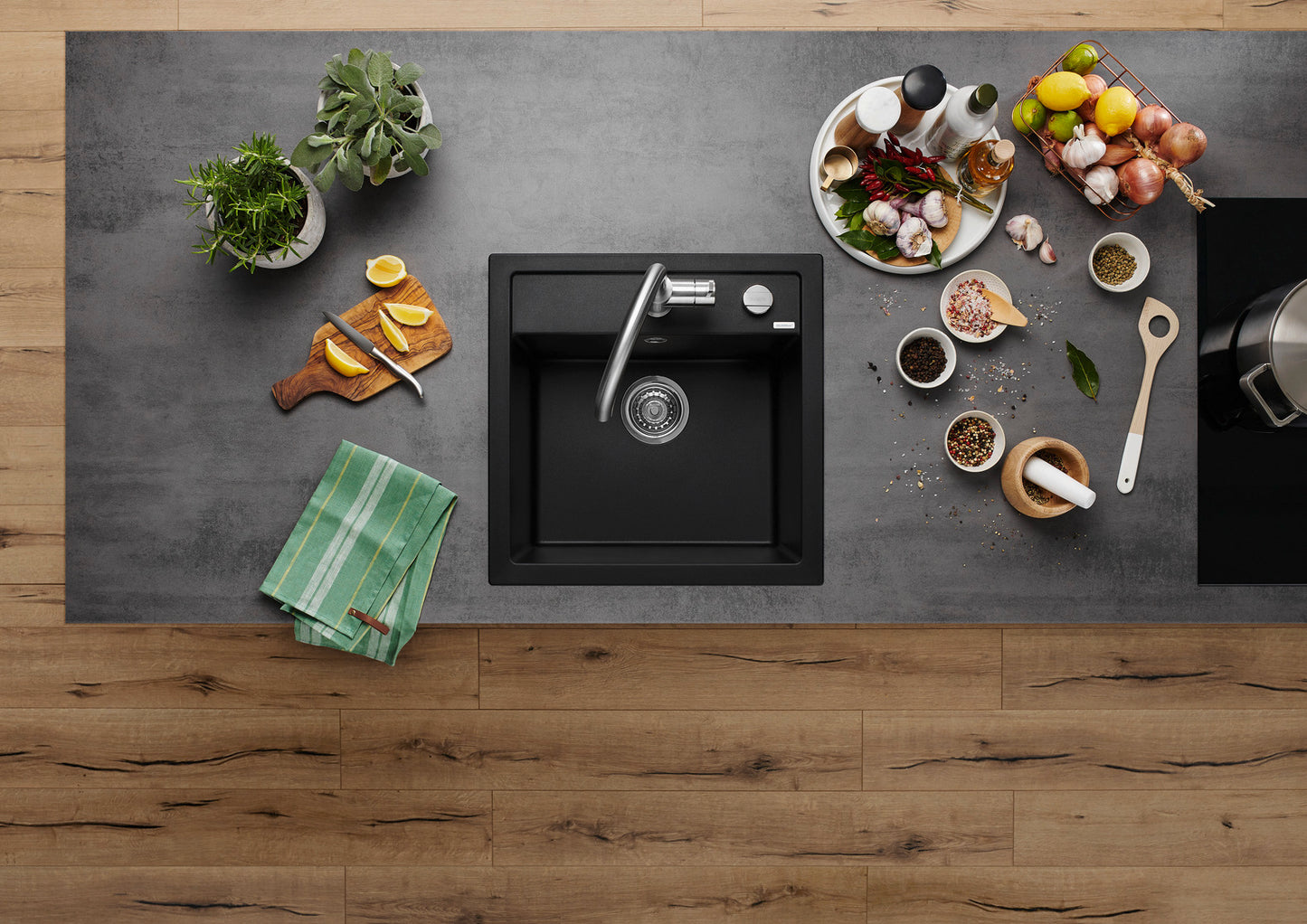 Blanco Dalago 5 (Anthracite) Top Mount Kitchen Sink