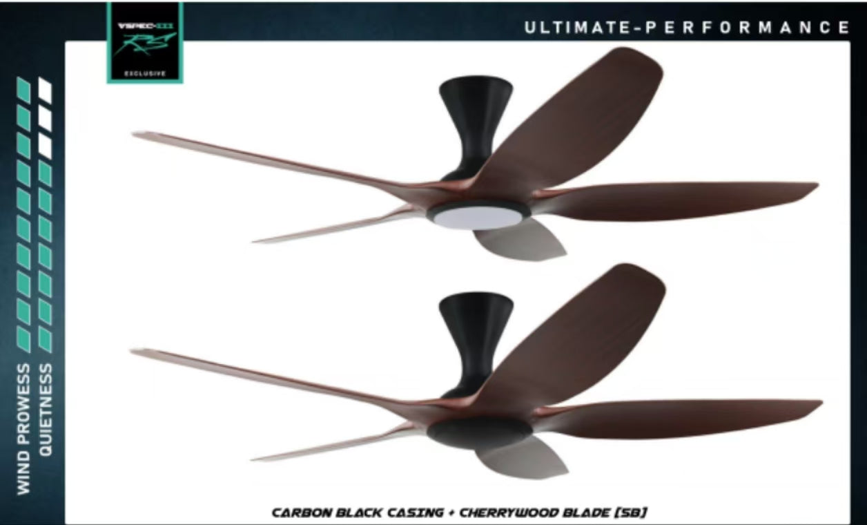 PO Cyclone Vspec III RS 5 Blade 48"/62" Ceiling Fan