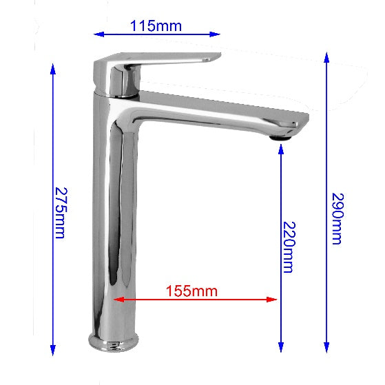 Fidelis FT-69A2-CP Mixer Tap