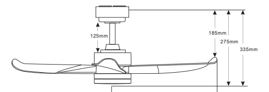 AEROAIR AA320 SERIES CEILING FAN