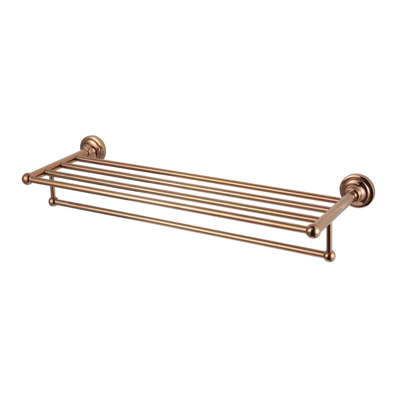 Aalto Rose Gold Towel Rack (66cm)