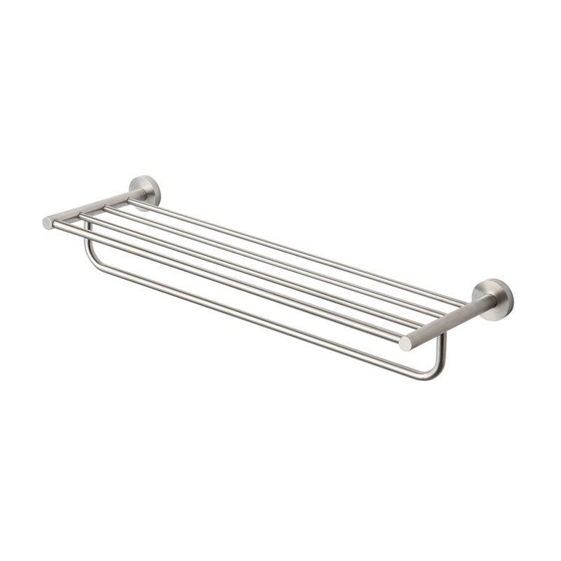 Aalto Brushed Steel Towel Rack (65cm)