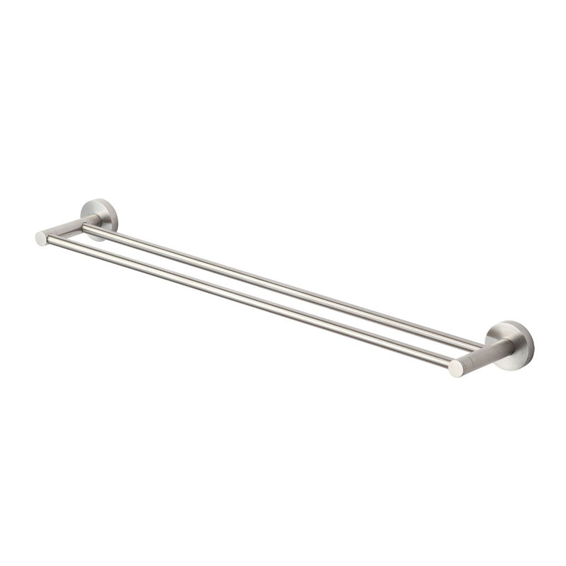 Aalto Brushed Steel Double Towel Bar (65cm)