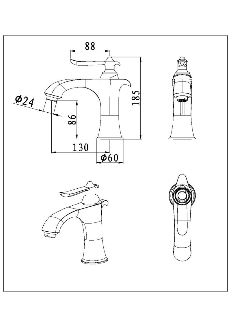 AALTO 1501C MIXER TAP
