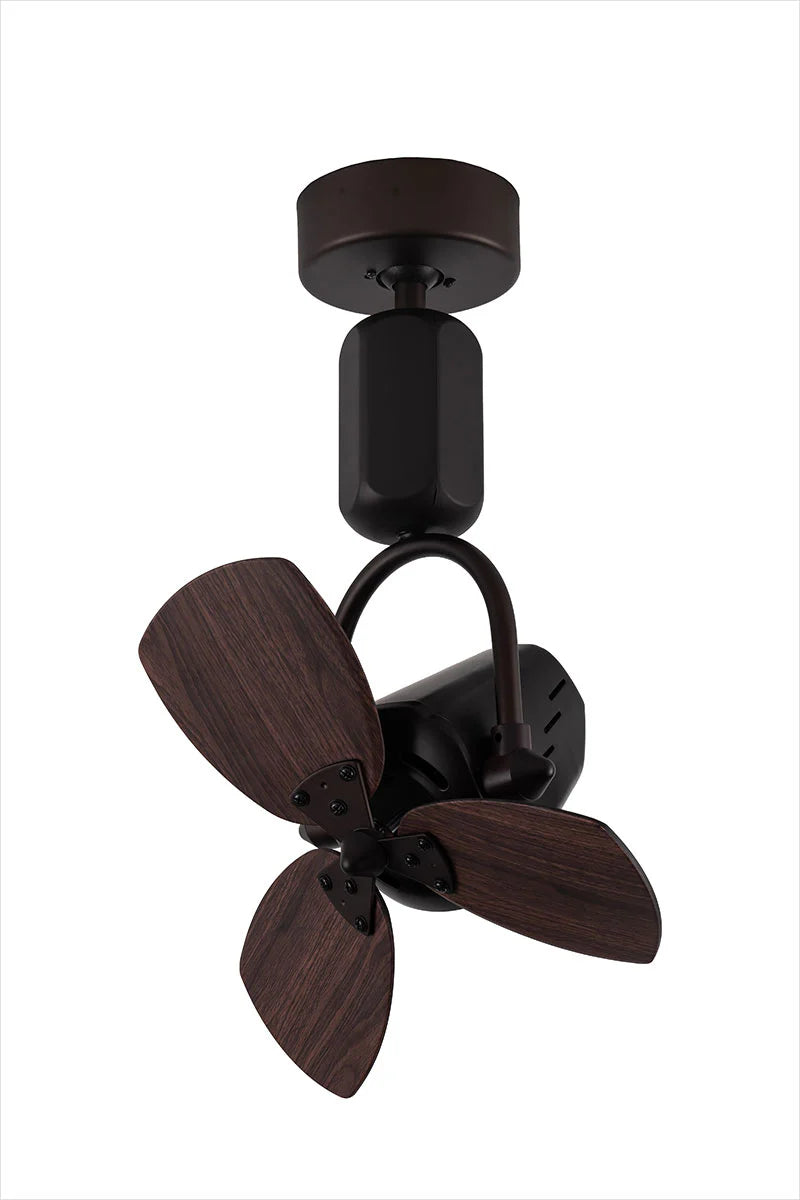 Fanco Dono 16" Black Corner Fan