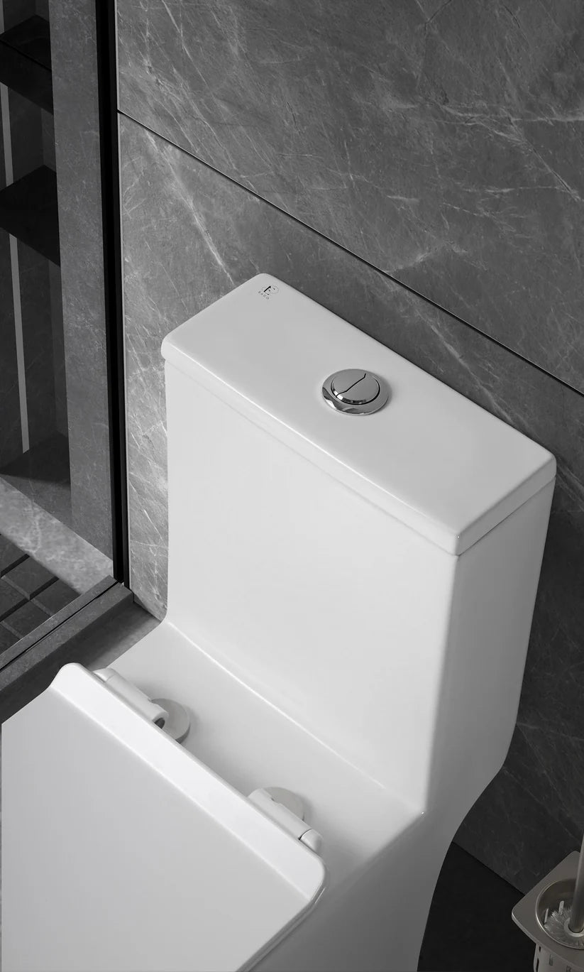 EACO T933 One-Piece Toilet Bowl (Tornado Flush)
