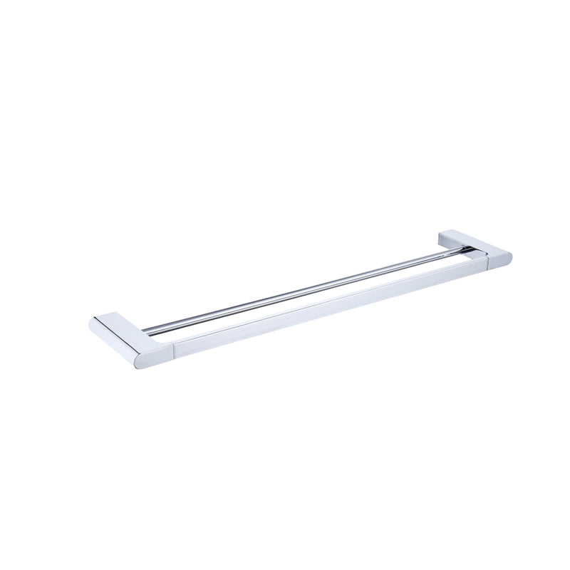 Aalto Chrome Double Towel Bar (60cm)