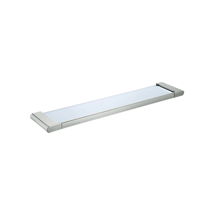 Aalto Gun Metal Glass Shelf (57cm)