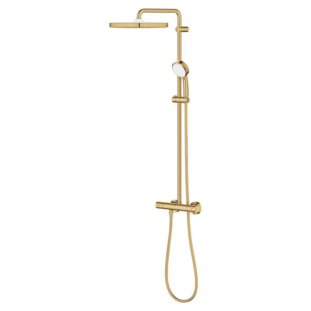 Grohe 26689GL0 Tempesta Cosmopolitan System 250 Cube Shower System