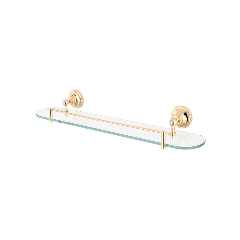 Aalto Gold Glass Shelf (60cm)
