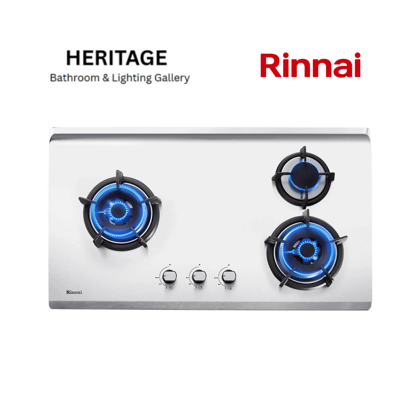 RINNAI RB-93TS 3 BURNER HOB